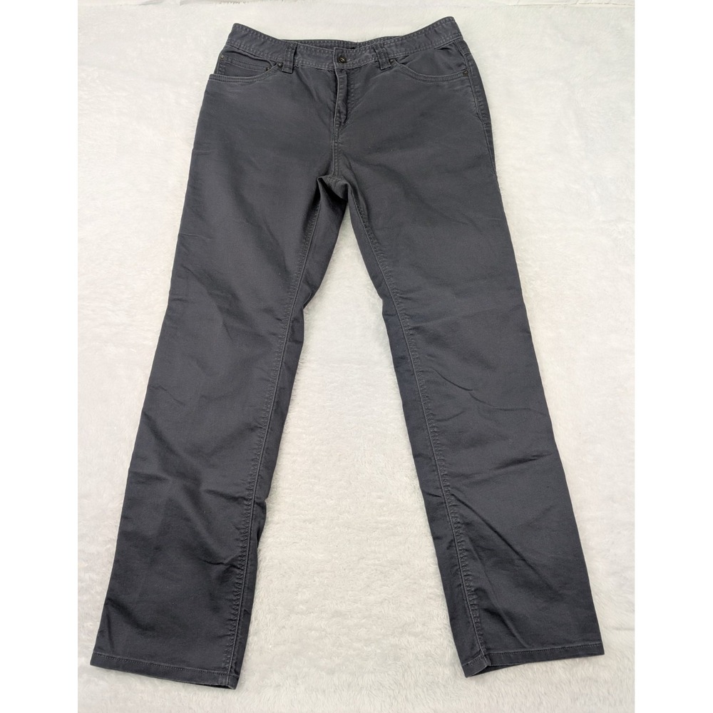PrAna Slim Fit Pants Men's 34x32 Gray Cotton‎ Blend Hiking Outdoor